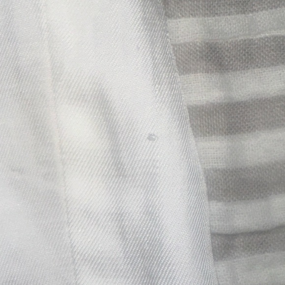 Everlane Women's Drapey Square Shirt Boxy Ivory Bone 2 - Picture 8 of 11